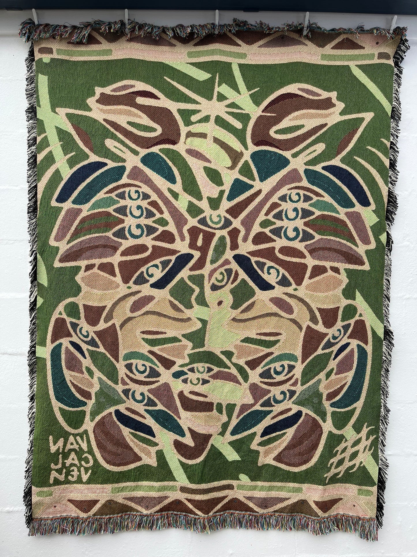 DIPLOPIA - COTTON THROW BLANKET