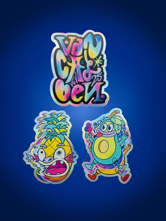STICKER PACK #1 "TROPICS"